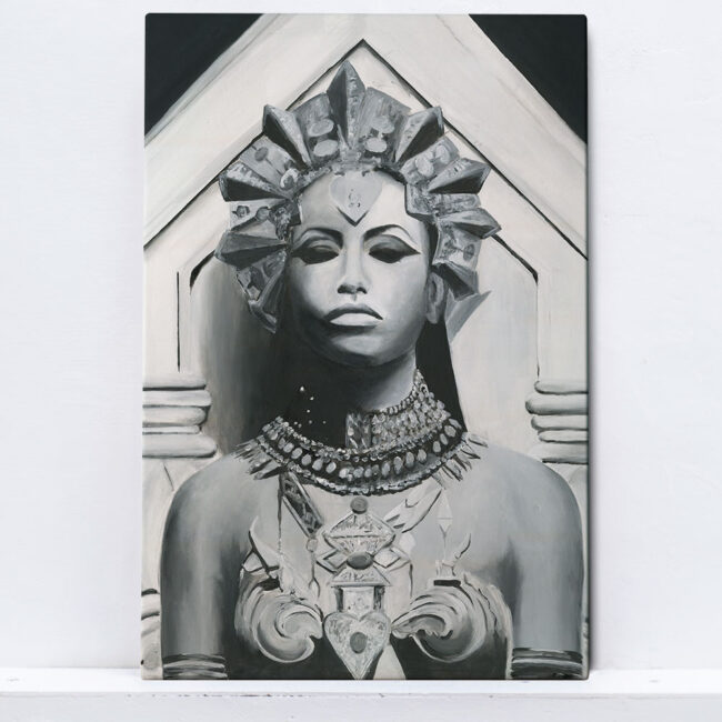 portrait of Aaliyah queen of Damned