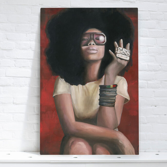 artwork of Erykah Badu