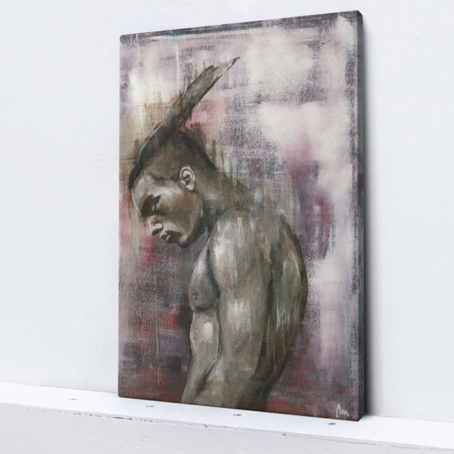 painting of XXXTENTACION